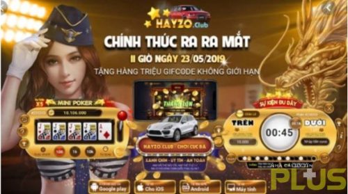 cổng game hayzo club