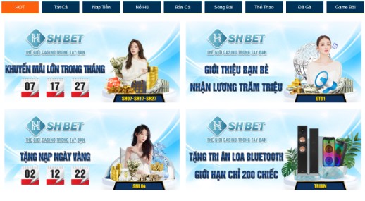 giao diện SHbet